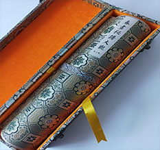 江达书画装裱案例